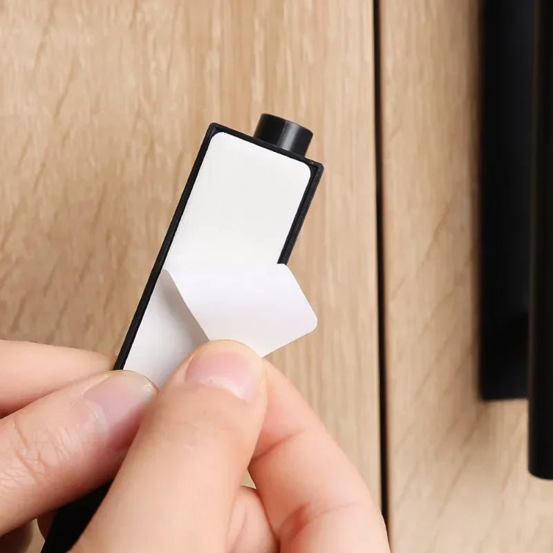 Cabinet Drawer Handle Self - adhesive Door Pulls Wardrobe Handle Kitchen Cabinet Window Glass Door Knobs Furniture Hardware Pull - Checkouts USA