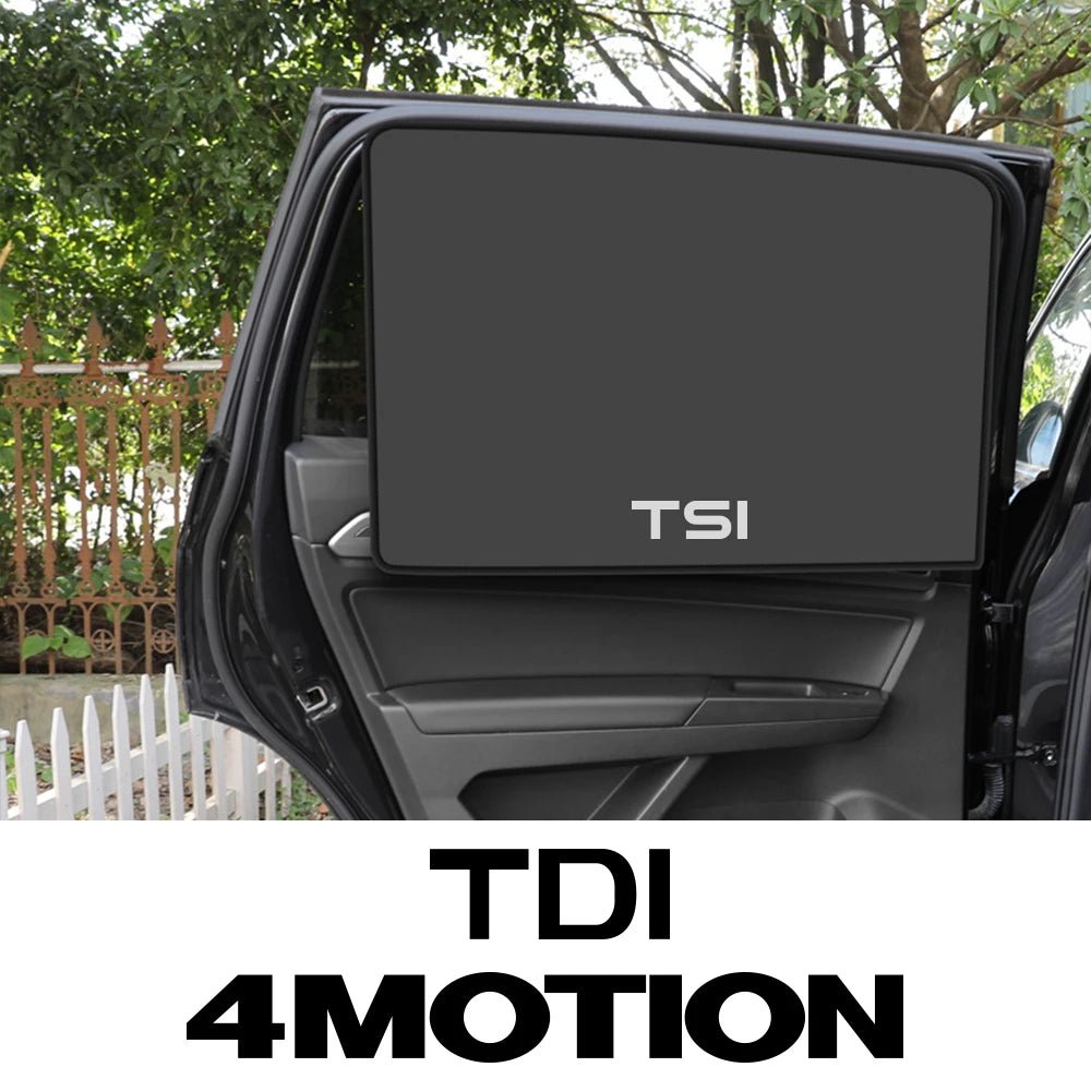 Car Folding Strong Magnetic Adsorption Window Curtains For VW - TSI TDI 4Motion Polo Tiguan Golf 7 Touran Bora CC Auto Accessories - Checkouts USA