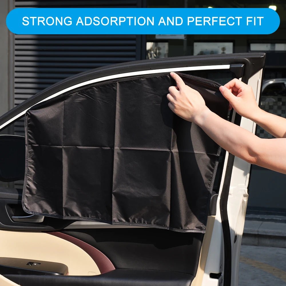 Car Folding Strong Magnetic Adsorption Window Curtains For VW - TSI TDI 4Motion Polo Tiguan Golf 7 Touran Bora CC Auto Accessories - Checkouts USA