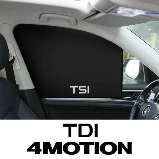 Car Folding Strong Magnetic Adsorption Window Curtains For VW - TSI TDI 4Motion Polo Tiguan Golf 7 Touran Bora CC Auto Accessories - Checkouts USA
