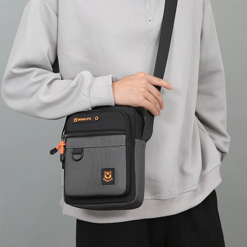 Casual Men's Handbag Shoulder Bag Lightweight Oxford Men's Purse Small Crossbody Bag Fashion Stylish Men's Bag Messenger Bag SAC - Checkouts UK
