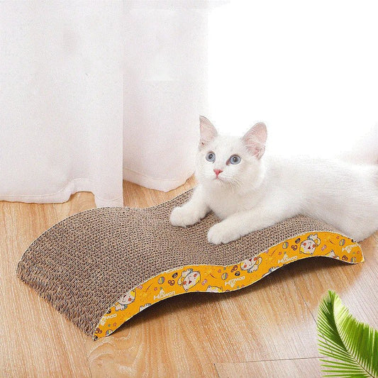 Cat Toys cat scraper sharpening claw cardboard corrugated board scratch - resistant cat scratch board Cat toy sofa cushion bed - Checkouts UK