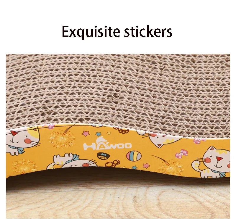 Cat Toys cat scraper sharpening claw cardboard corrugated board scratch - resistant cat scratch board Cat toy sofa cushion bed - Checkouts UK