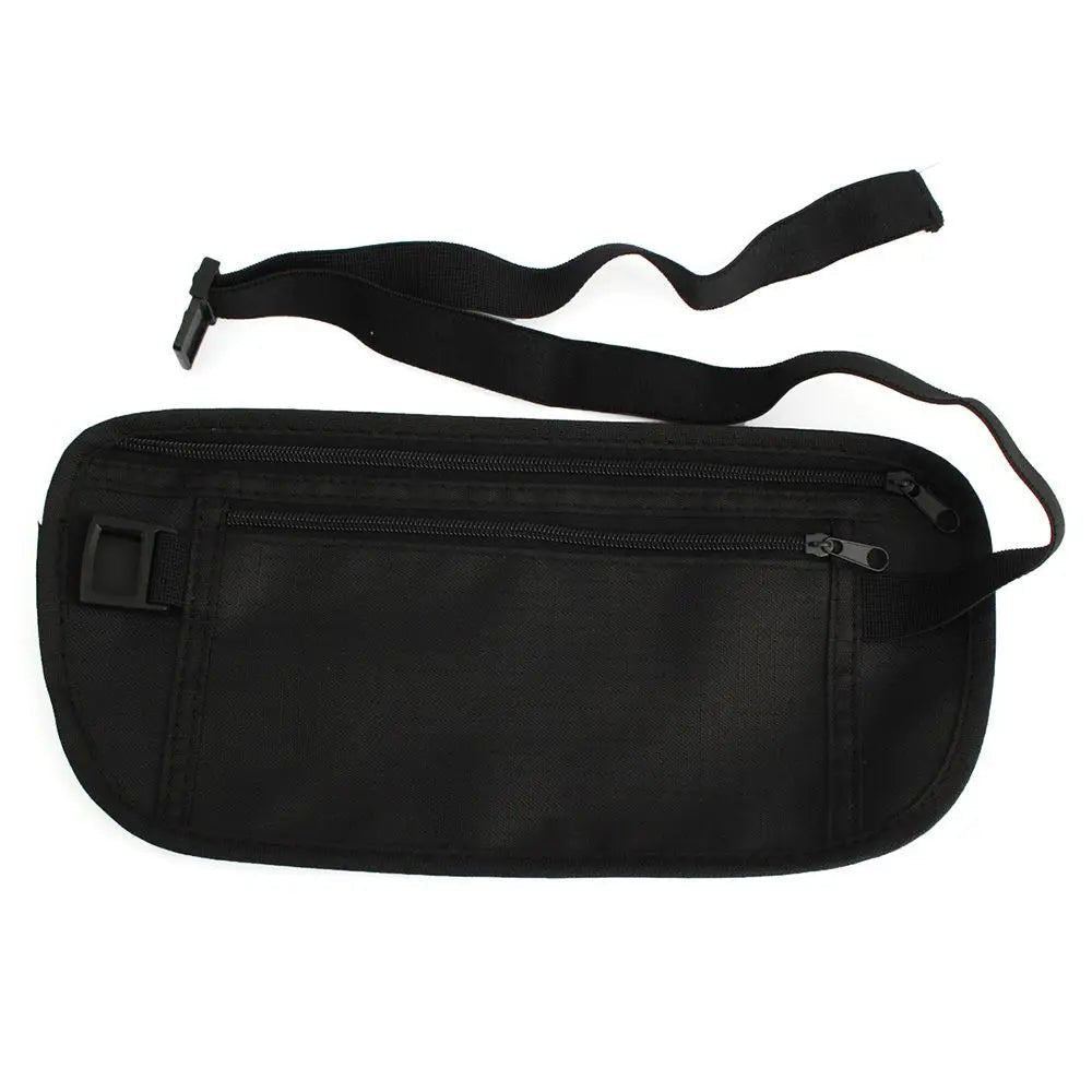 Cloth Waist Bags Travel Pouch Hidden Wallet Passport Money Waist Belt Bag Slim Secret Security Useful Travel Bags Chest Packs - Checkouts UK