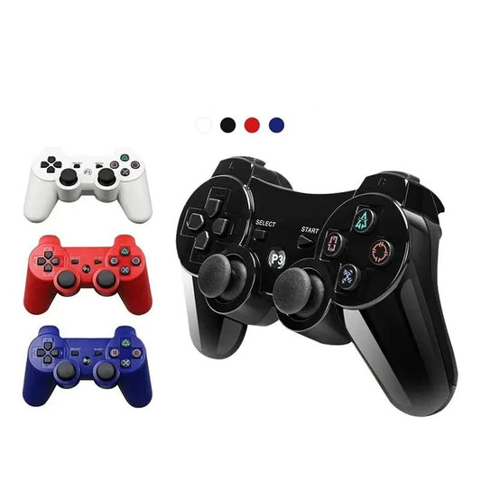 Controller for Sony PS3 Super Slim PC Joystick Gamepad for Play Station 3 Wireless Bluetooth Joy Pad 6 Axis Gyro Dual Vibration - Checkouts UK