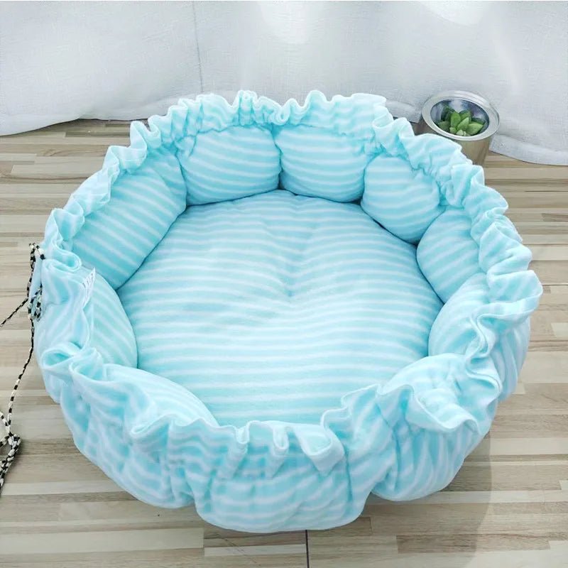 Creative Soft Warm Pet Bed Nest Dual - Use Adjustable Drawstring Pet Nest Bed Pet Cushion For Cats Puppies Pet Supplies - Checkouts UK