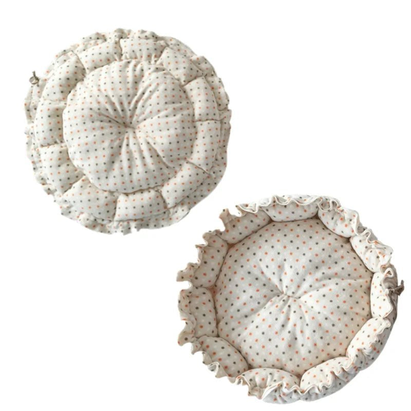 Creative Soft Warm Pet Bed Nest Dual - Use Adjustable Drawstring Pet Nest Bed Pet Cushion For Cats Puppies Pet Supplies - Checkouts UK