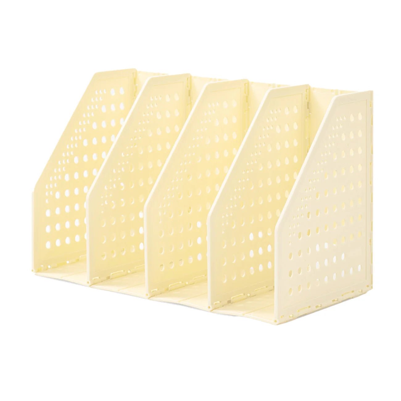 Deli 3/4 Grids Retractable File Holder Desktop Bookends Desk Organizer Magazine File Organizer Creative DIY Book Organizer - Checkouts USA