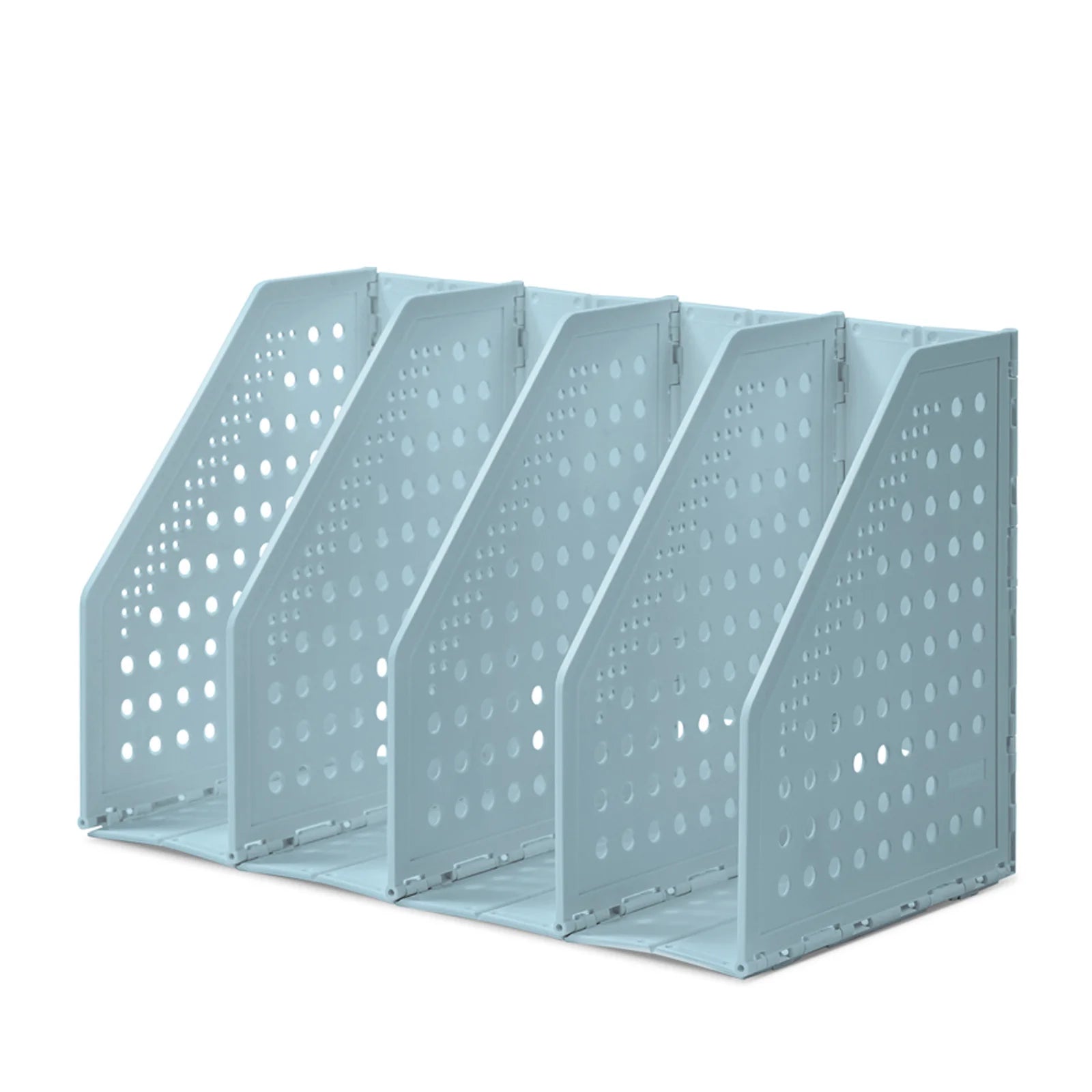 Deli 3/4 Grids Retractable File Holder Desktop Bookends Desk Organizer Magazine File Organizer Creative DIY Book Organizer - Checkouts USA