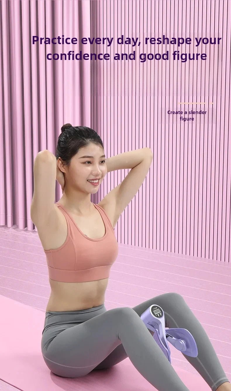 Digital Counter Hip Trainer Leg Trainers Pelvic Floor Muscle Strength Adjustable Leg Exerciser Inner Thigh Fitness Equipment - Checkouts USA