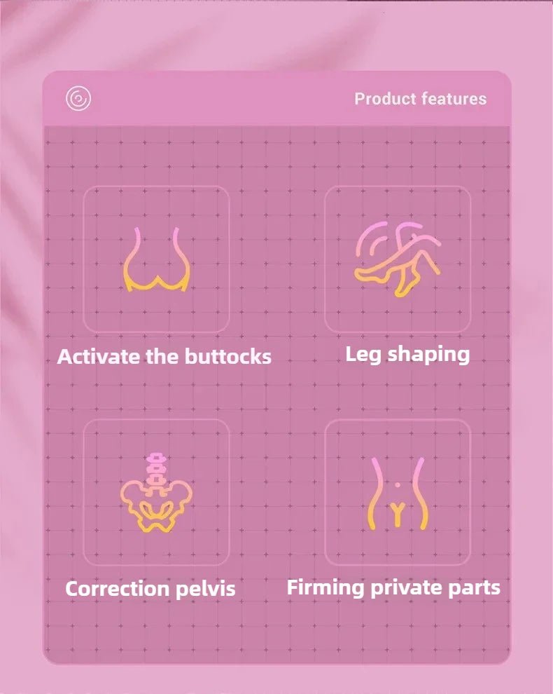 Digital Counter Hip Trainer Leg Trainers Pelvic Floor Muscle Strength Adjustable Leg Exerciser Inner Thigh Fitness Equipment - Checkouts USA