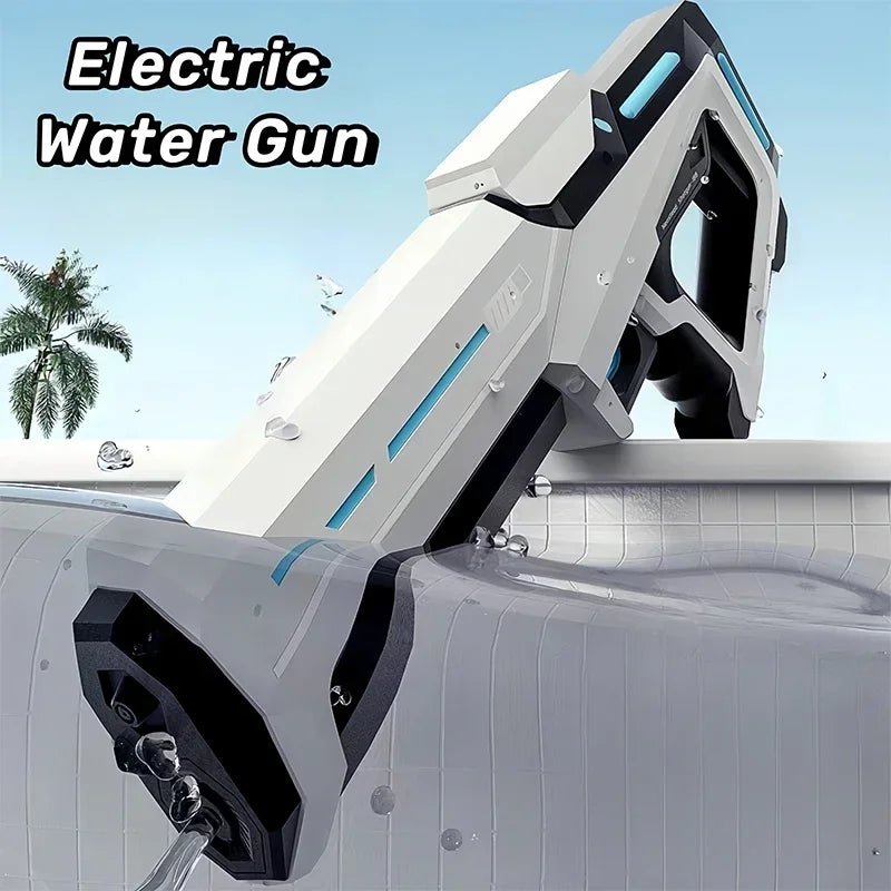 Electric Water Guns For Adults Powerful Squirt Automatic Water Suction Water Blasters Summer Outdoor Beach Toy For boys Kid Gift - Checkouts USA
