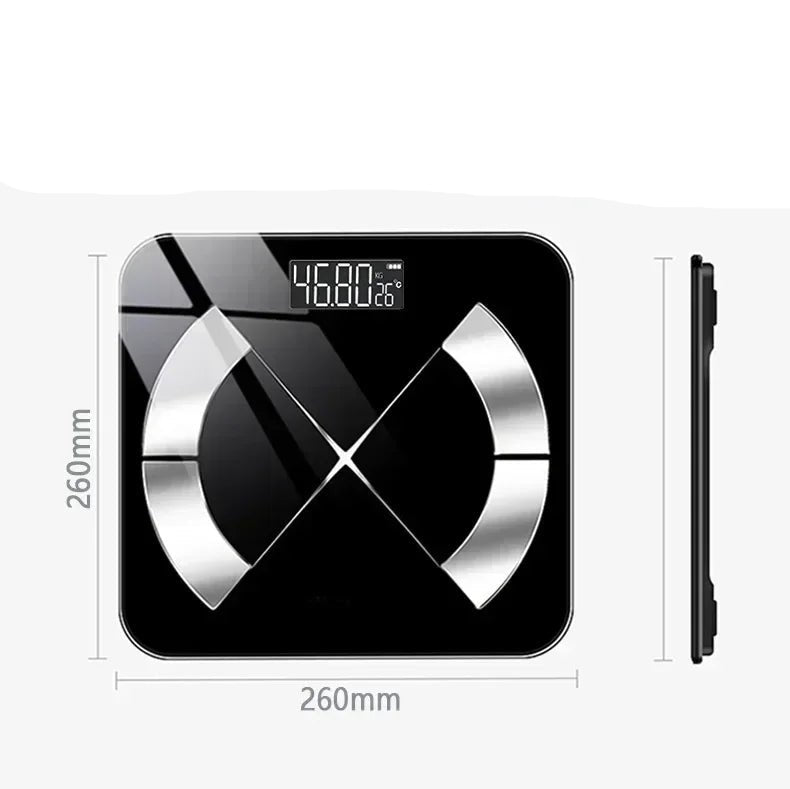 Electronic Scale Smart Bluetooth Weighing Human Charging Simple Weight Scale Weighing Household Fat Body Fat Measurement Scale - Checkouts UK