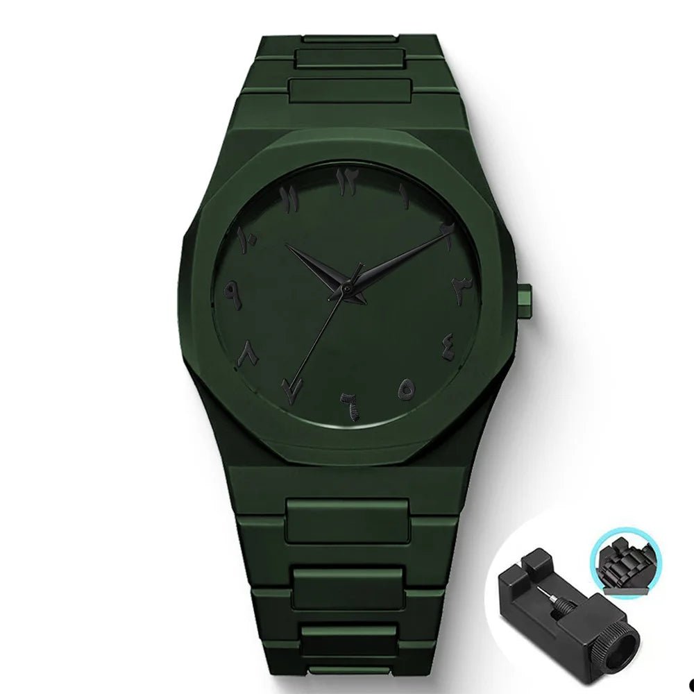 Fashion 2025 Simple Men's Quartz Watch, Casual Business PC Strap, Men's Life Waterproof Watches - Checkouts USA