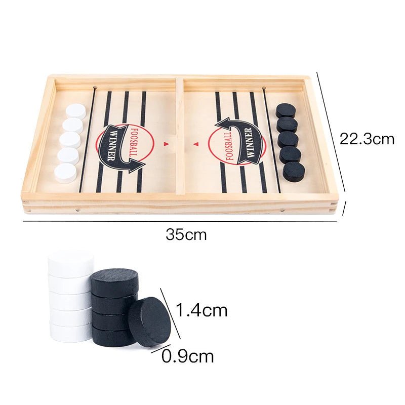 Fast Sling Puck Game Paced Table Battle Winner Parent Child Interaction Toy Juegos En Familia Divertidos Kinder Spiele - Checkouts USA