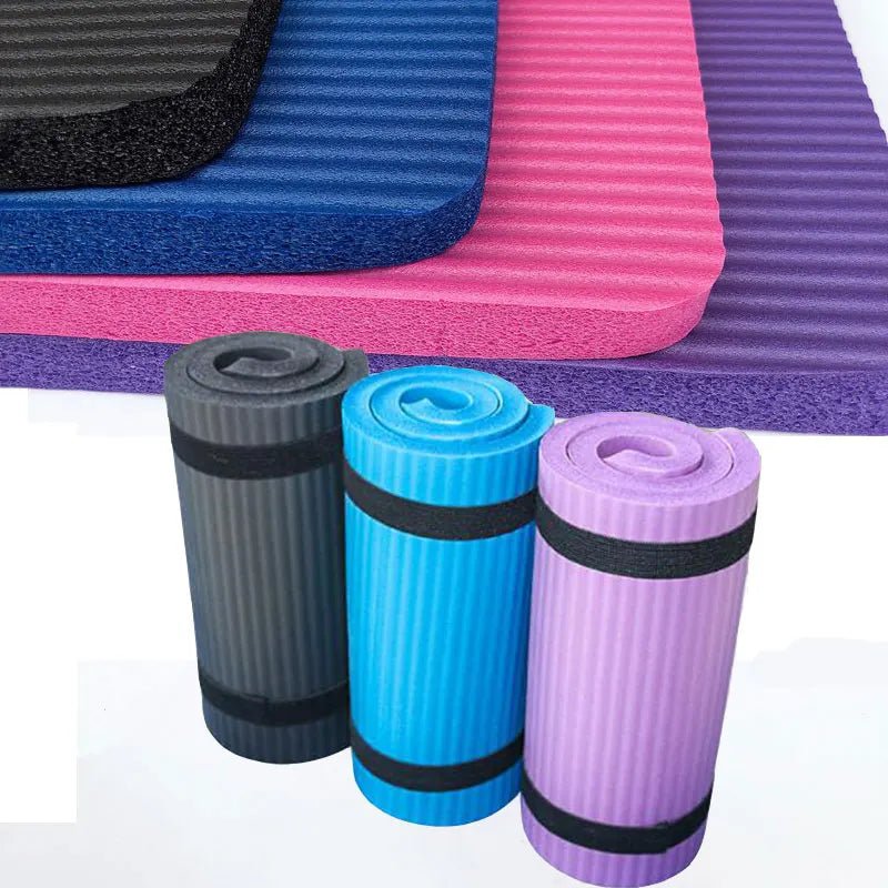 Fitness Exercise Yoga Mat Mini Non Slip Auxiliary Exercise Fitness Pilates Mat Foldable Portable Sweat Proof Yoga Mat - Checkouts UK