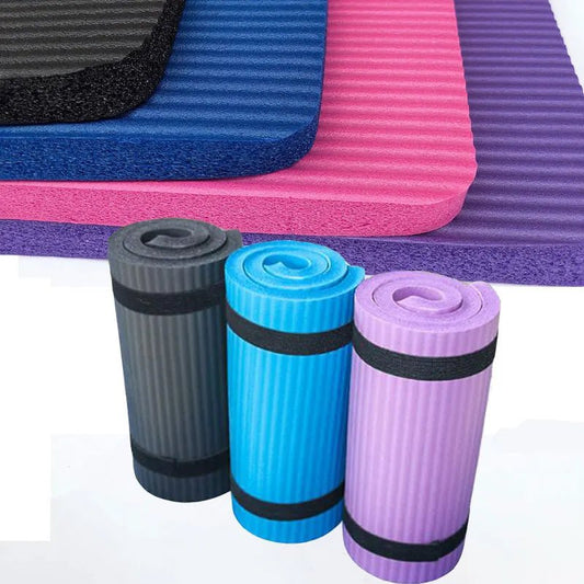 Fitness Exercise Yoga Mat Mini Non Slip Auxiliary Exercise Fitness Pilates Mat Foldable Portable Sweat Proof Yoga Mat - Checkouts UK