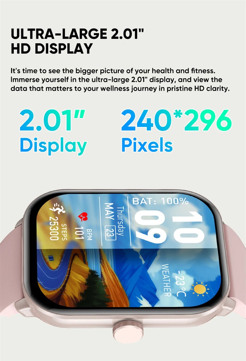 For Xiaomi Watch 5 Global Version Men Women HD AMOLED Screen Heart Rate Bluetooth Call GPS Track Waterproof Sports Smart Watch - Checkouts USA
