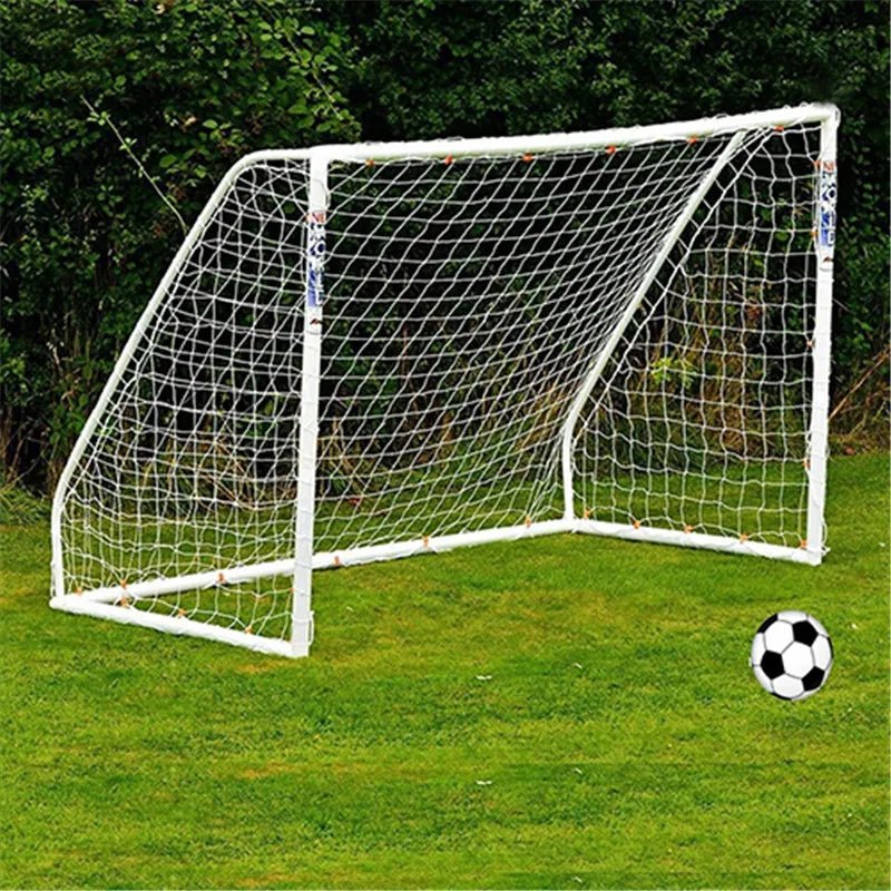 Full Size Football Net for Soccer Goal Post Junior Sports Training 1.8m x 1.2m - Checkouts UK
