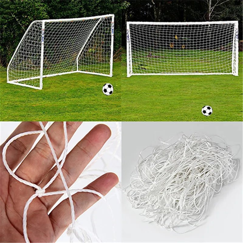 Full Size Football Net for Soccer Goal Post Junior Sports Training 1.8m x 1.2m - Checkouts UK