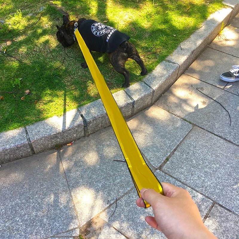 GALAXYDOG 3.5cm Luxury Dog Leash Off INS White 1.6m Nylon,Collar Set,Fashion Neon Dog Collar,Wedding Dog,Tactical dog leash - Furbury