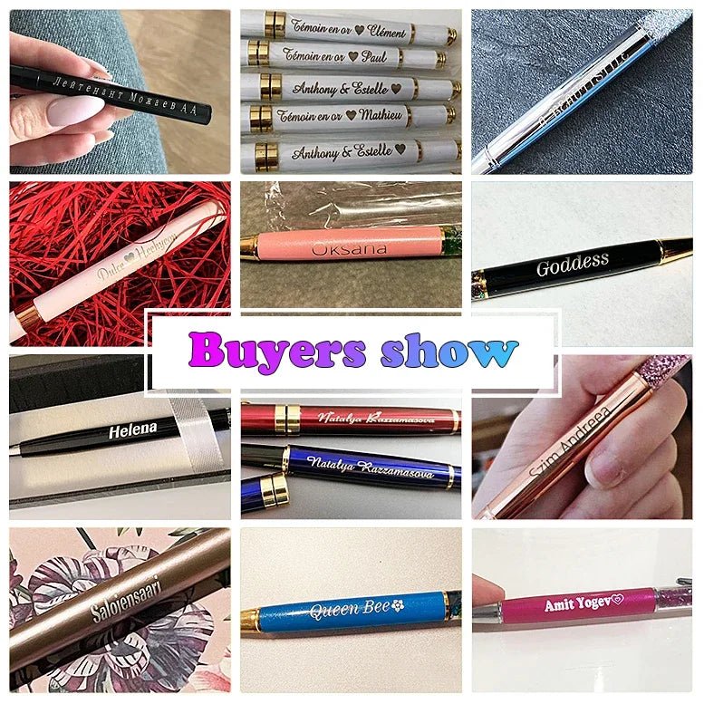 Gift Box Packaging Luxury Metal Ballpoint Pens School Business Office Signature Roller Pen Student Stationery Supplies Writing - Checkouts USA