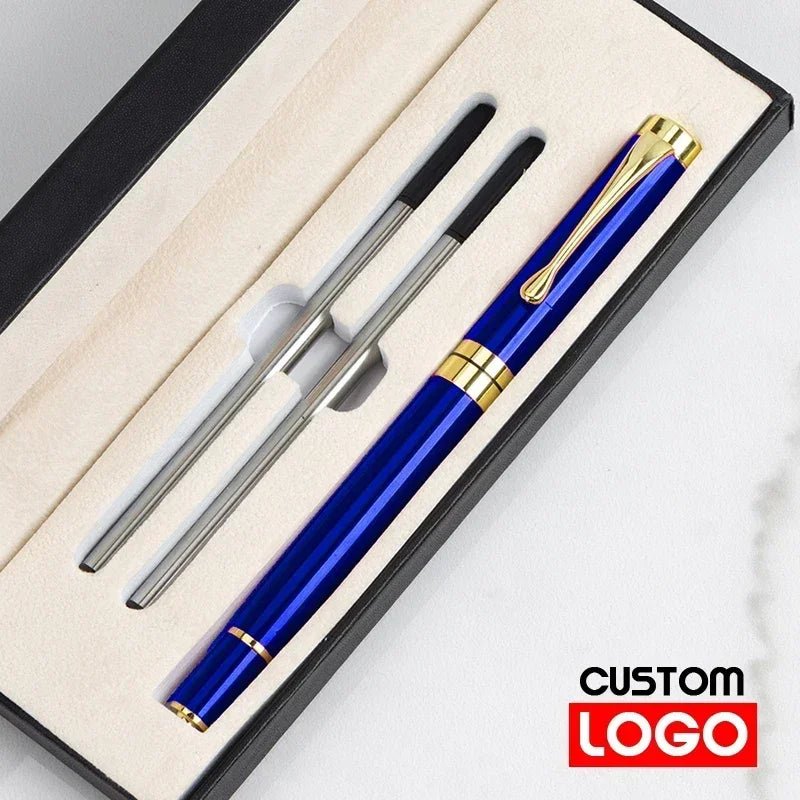 Gift Box Packaging Luxury Metal Ballpoint Pens School Business Office Signature Roller Pen Student Stationery Supplies Writing - Checkouts USA