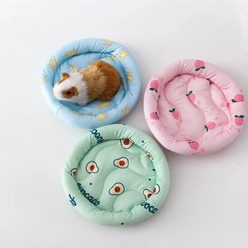 Hamster Nest Mat Small Pet Litter Mat Small Animal Bed Cushion Mat For Squirrel Hedgehog Rabbit Warm Soft Guinea Pig Bed House - Furbury