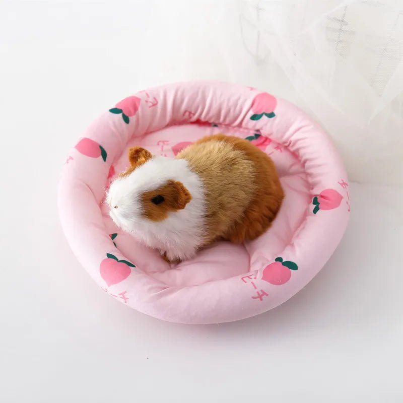 Hamster Nest Mat Small Pet Litter Mat Small Animal Bed Cushion Mat For Squirrel Hedgehog Rabbit Warm Soft Guinea Pig Bed House - Furbury