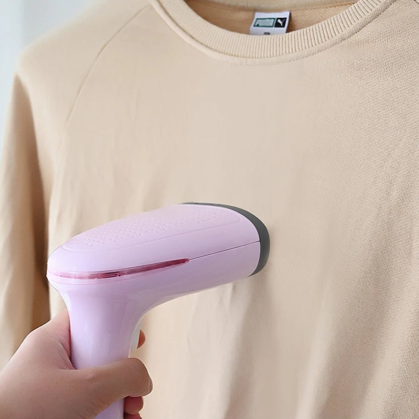 Handheld Garment Steamer 1500W Electric Household Fabric Steam Iron 280ml Portable Vertical Fast - Heat For Clothes Ironing - Checkouts UK