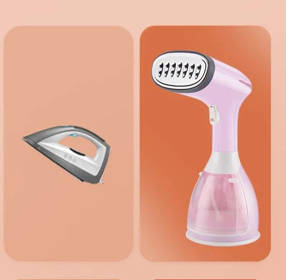 Handheld Garment Steamer 1500W Electric Household Fabric Steam Iron 280ml Portable Vertical Fast - Heat For Clothes Ironing - Checkouts UK
