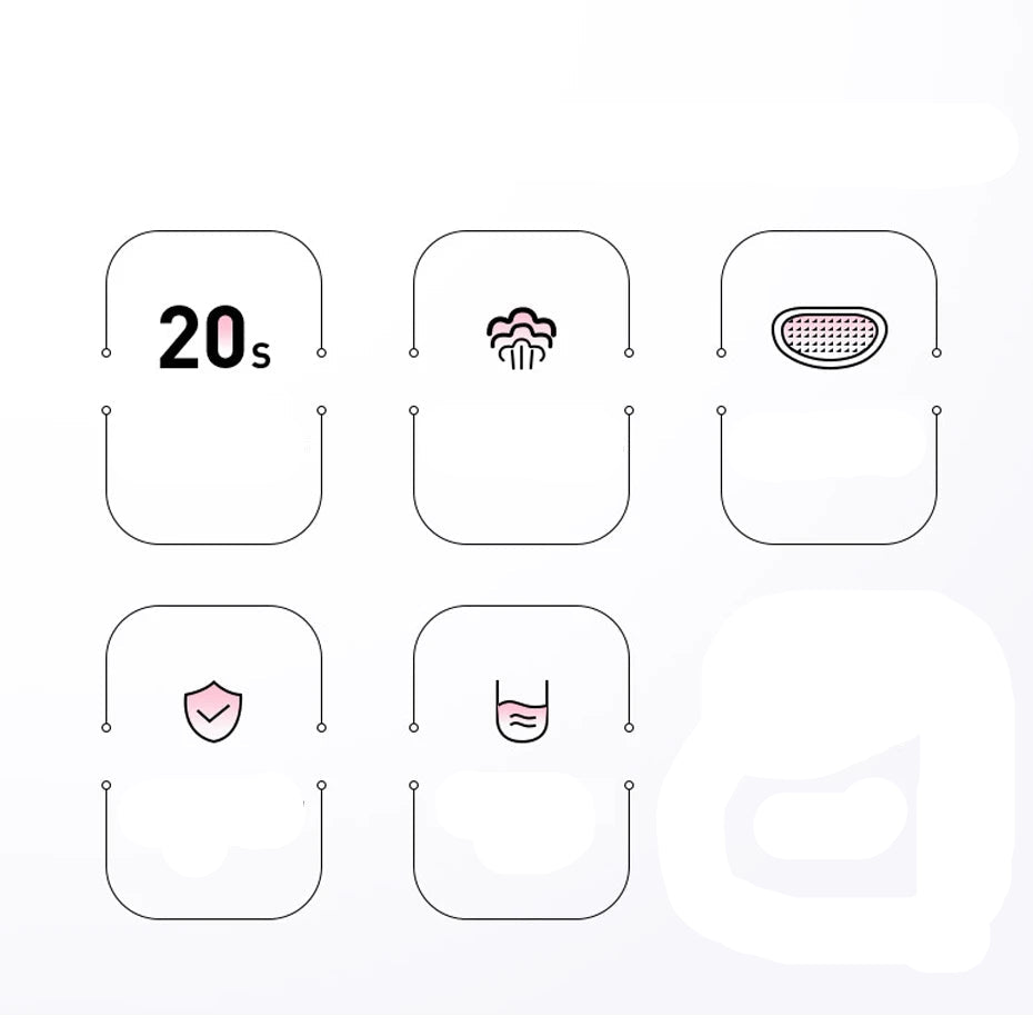 Handheld Garment Steamer 1500W Electric Household Fabric Steam Iron 280ml Portable Vertical Fast - Heat For Clothes Ironing - Checkouts UK