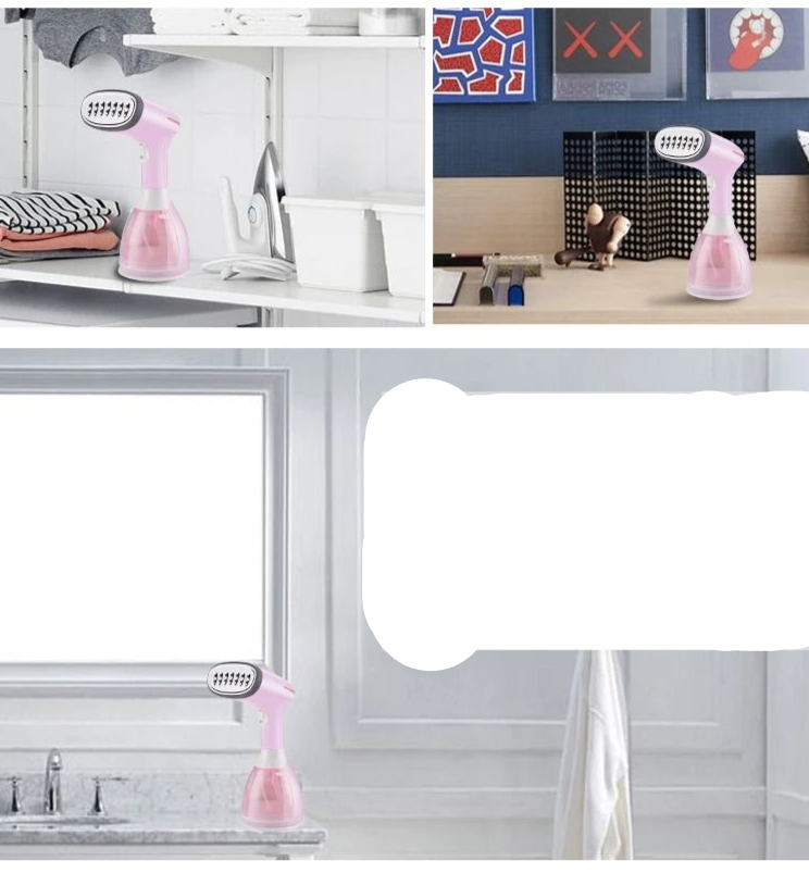 Handheld Garment Steamer 1500W Electric Household Fabric Steam Iron 280ml Portable Vertical Fast - Heat For Clothes Ironing - Checkouts UK