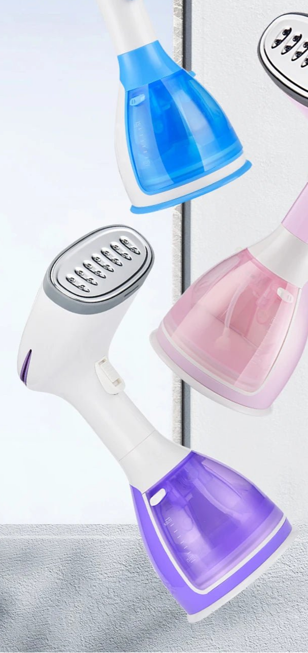 Handheld Garment Steamer 1500W Electric Household Fabric Steam Iron 280ml Portable Vertical Fast - Heat For Clothes Ironing - Checkouts UK