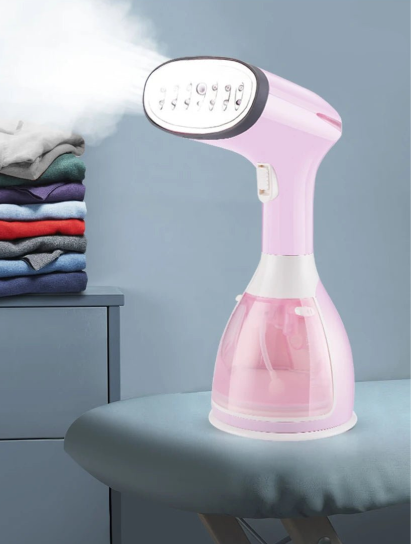 Handheld Garment Steamer 1500W Electric Household Fabric Steam Iron 280ml Portable Vertical Fast - Heat For Clothes Ironing - Checkouts UK