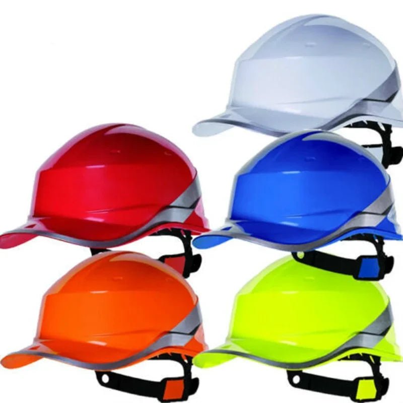 Hard Hat Safety Helmet High Hi Vis Baseball Reversible Sticker Hat Security Protection Construction Hard Hat Bump Cap - Checkouts USA