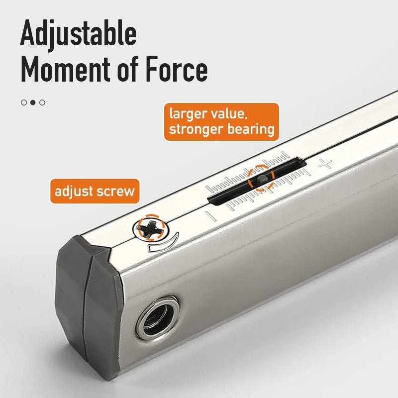 Heavy Duty Hydraulic Cabinet Hinge Randomly Stop Soft Closing Kitchen Hinges Adjustable Door Support Lift Up Door Hardware - Checkouts USA