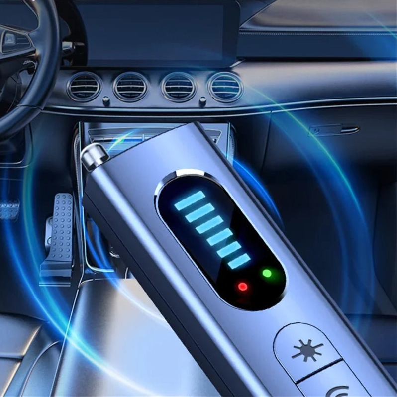 Hidden Camera Detector Anti - Spy Car GPS Tracker Listening Device Bug RF Wireless All Signal Scanner Gadget Security Protection - Checkouts UK