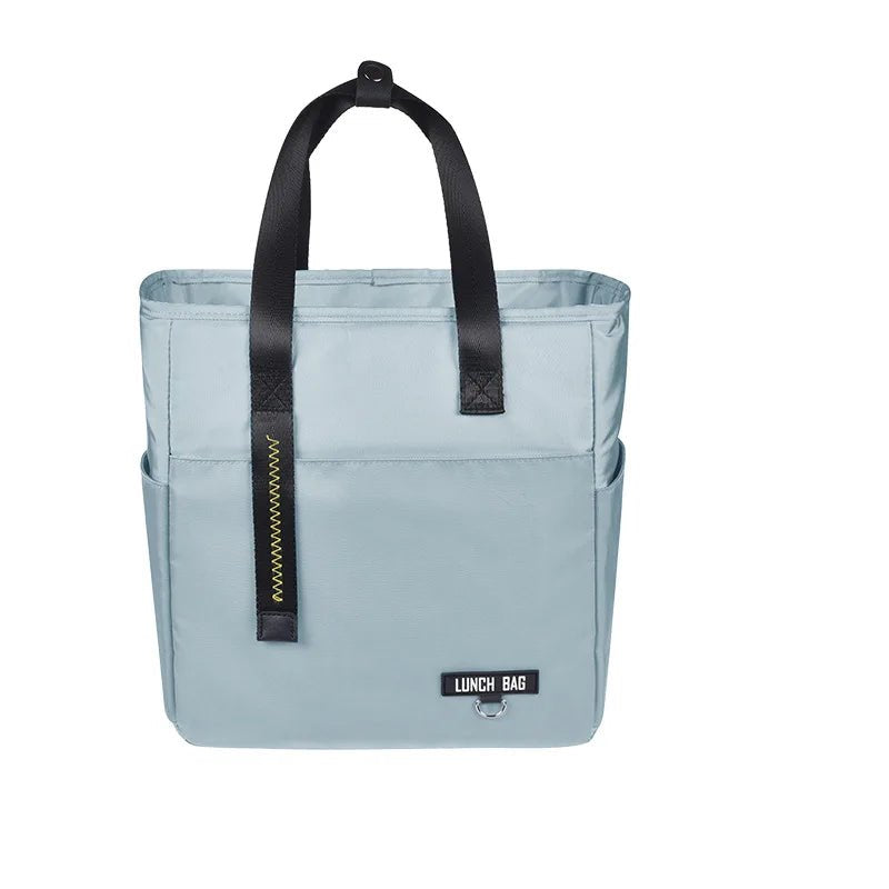 Insulated Bento Lunch Box Thermal Bag Large Capacity Food Zipper Storage Bags Container for Women Cooler Travel Picnic Handbags - Checkouts UK