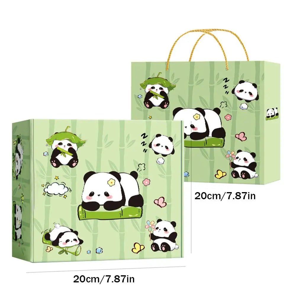 Kawaii Panda Stationery Set Student Pencil Case Stickers Pencil Stationery Gift Learning Supplies Full Gift Box - Checkouts USA