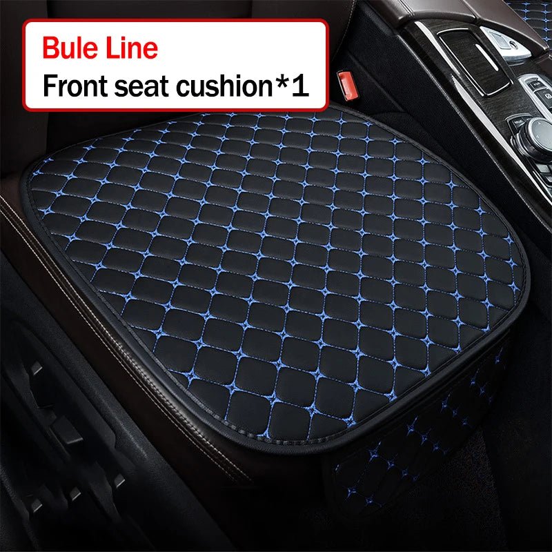 Kcimo Universal Pu Leather Car Seat Cover Seat Back Soft Cushion Minimalism Seat Cushion Chair Carpet Pad Auto Accessories - Checkouts UK