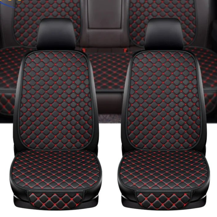 Kcimo Universal Pu Leather Car Seat Cover Seat Back Soft Cushion Minimalism Seat Cushion Chair Carpet Pad Auto Accessories - Checkouts UK