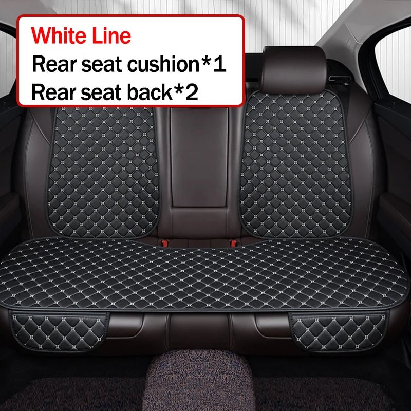 Kcimo Universal Pu Leather Car Seat Cover Seat Back Soft Cushion Minimalism Seat Cushion Chair Carpet Pad Auto Accessories - Checkouts UK