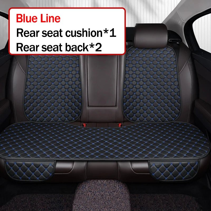 Kcimo Universal Pu Leather Car Seat Cover Seat Back Soft Cushion Minimalism Seat Cushion Chair Carpet Pad Auto Accessories - Checkouts UK