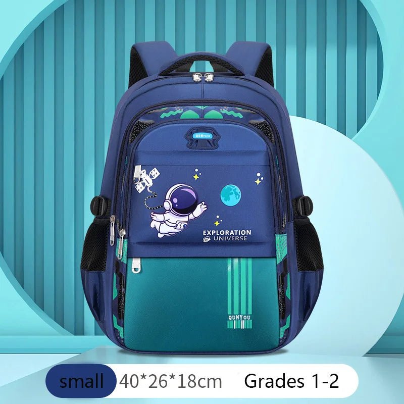 Kids Backpack Children School Bags for Boys Astronaut School Backpack Waterproof Primary Book Bag Mochila Infantil - Checkouts USA
