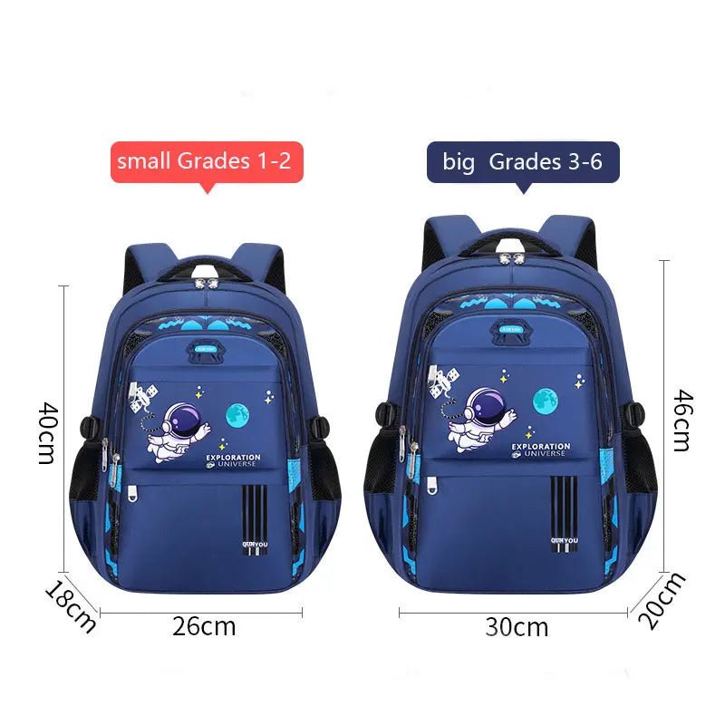 Kids Backpack Children School Bags for Boys Astronaut School Backpack Waterproof Primary Book Bag Mochila Infantil - Checkouts USA