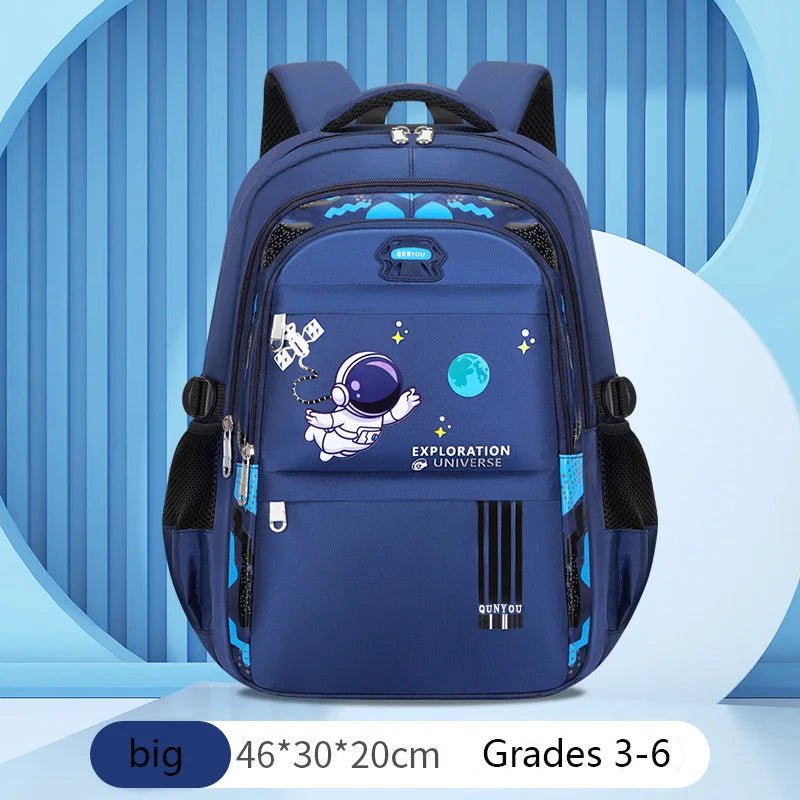 Kids Backpack Children School Bags for Boys Astronaut School Backpack Waterproof Primary Book Bag Mochila Infantil - Checkouts USA