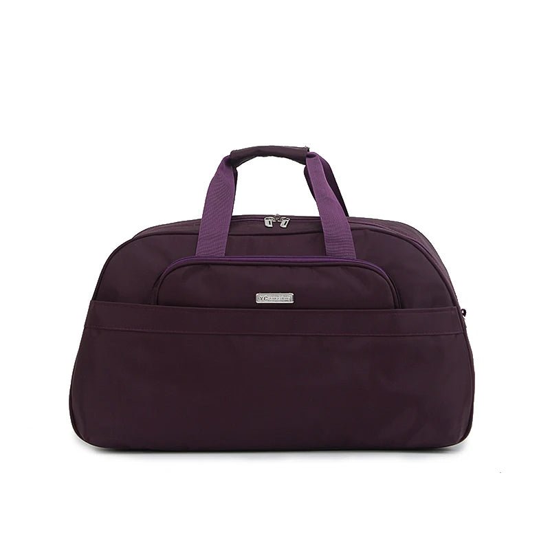 Large Capaci Lage Bag Travel Bag Handheld Carry - On Suitcase Lightweight ort Trip Bag for Men And Women Ox Cloth Pu... - Checkouts UK