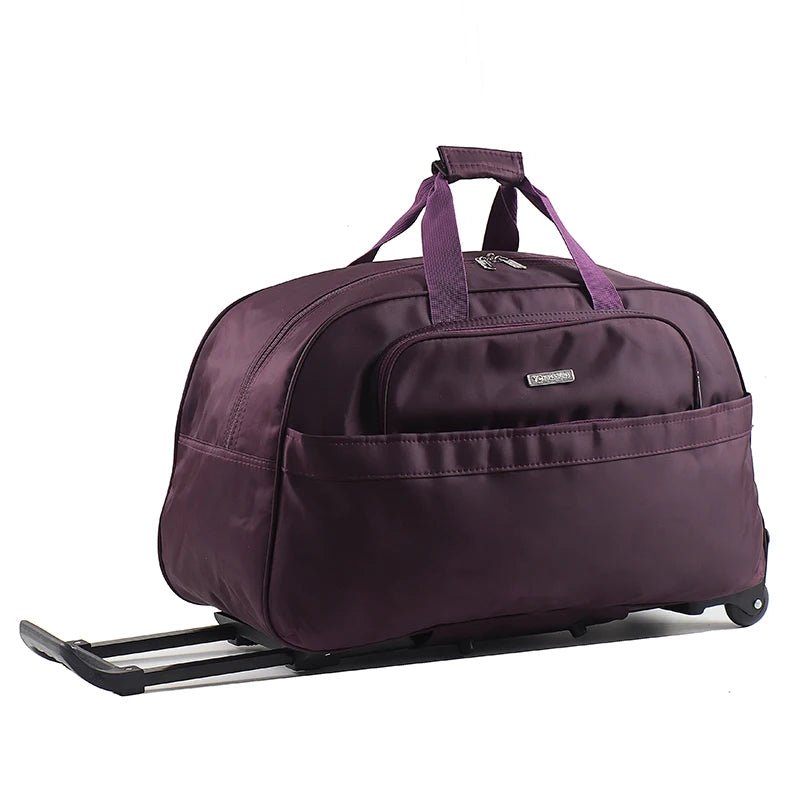 Large Capaci Lage Bag Travel Bag Handheld Carry - On Suitcase Lightweight ort Trip Bag for Men And Women Ox Cloth Pu... - Checkouts UK