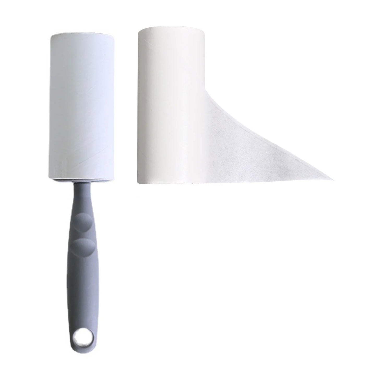 Lint Roller With Refills Sticky Remover Hair Pet Dog Clothes Sofa Dust Cleaning Remover Replaceable Roll Brush Cleaning Tool - Checkouts UK